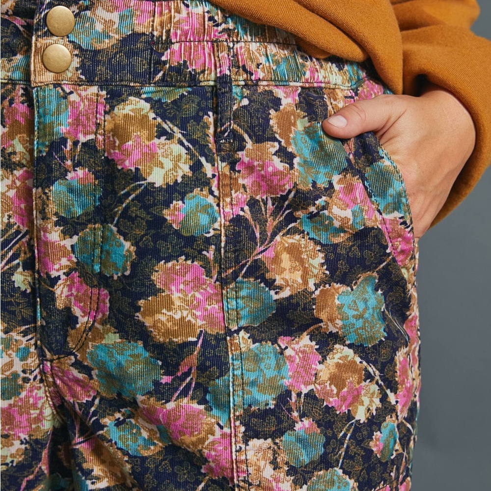 Anthropologie Multicolor Corduroy Pants - Picture 6 of 6